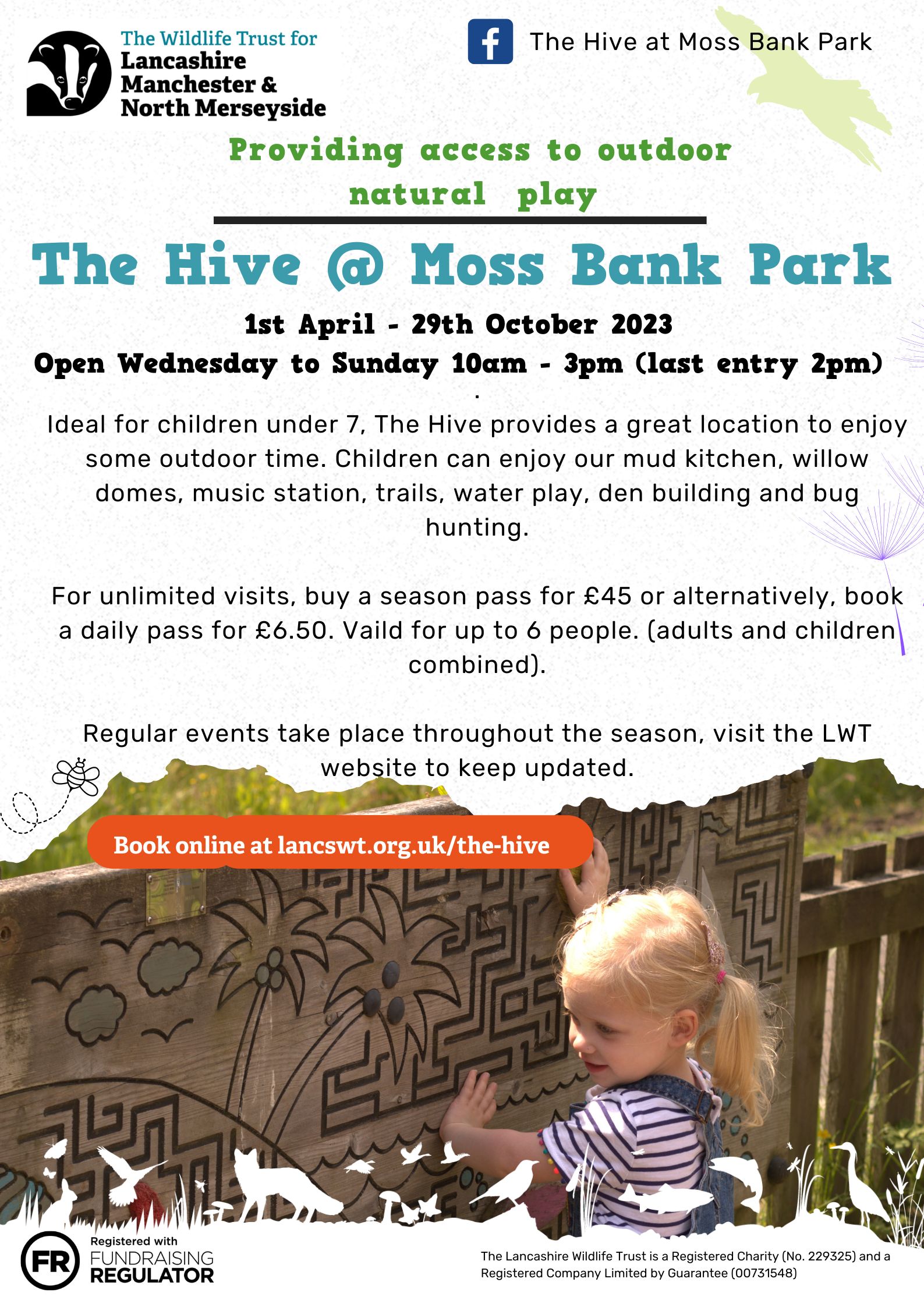 News pages - The Hive Moss Bank Park Lancashire Wildlife Trust