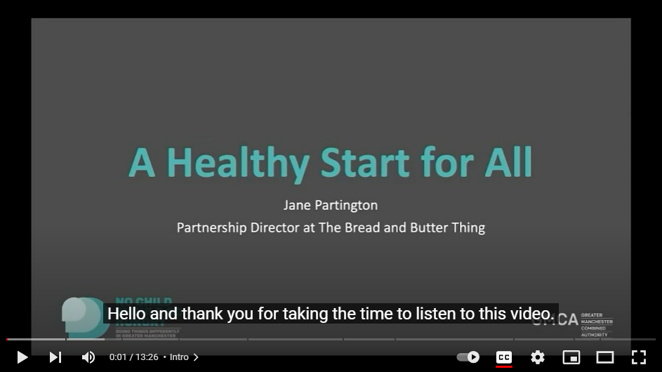 Healthy Start Scheme information video for providers